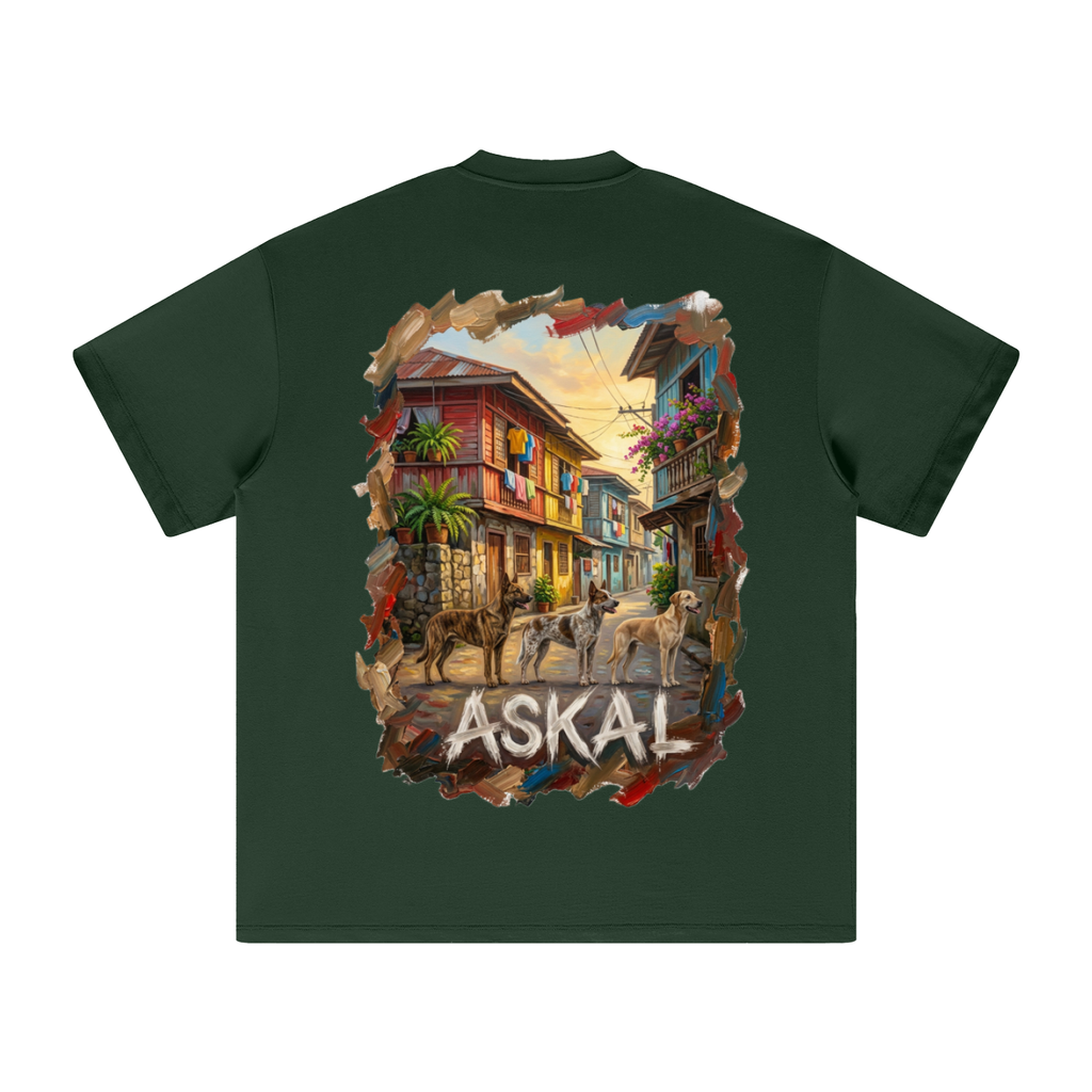BNKN ASKAL BIG LOGO FRONT Heavyweight Earth Tone T-Shirt