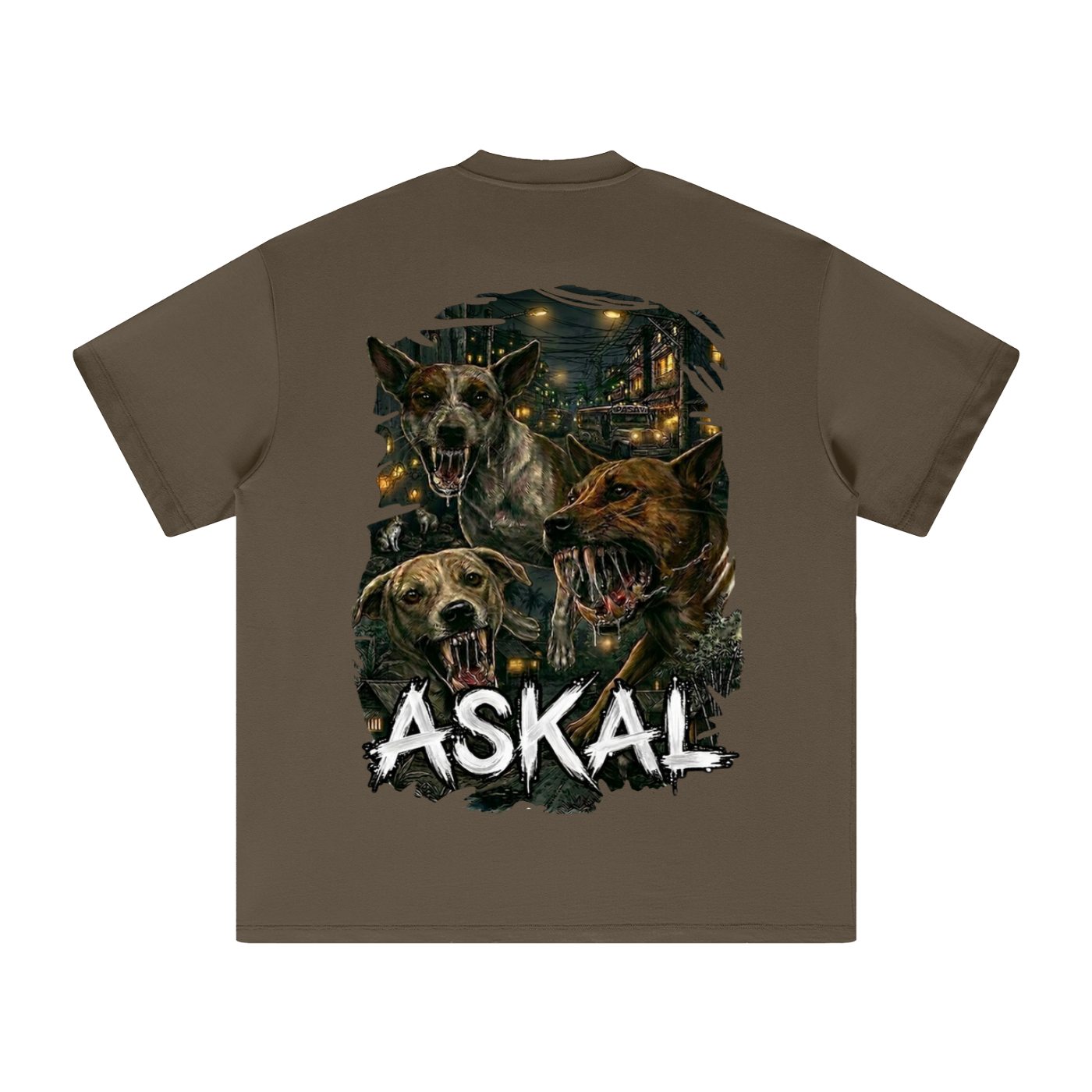 BNKN ASKAL Heavyweight Earth Tone T-Shirt