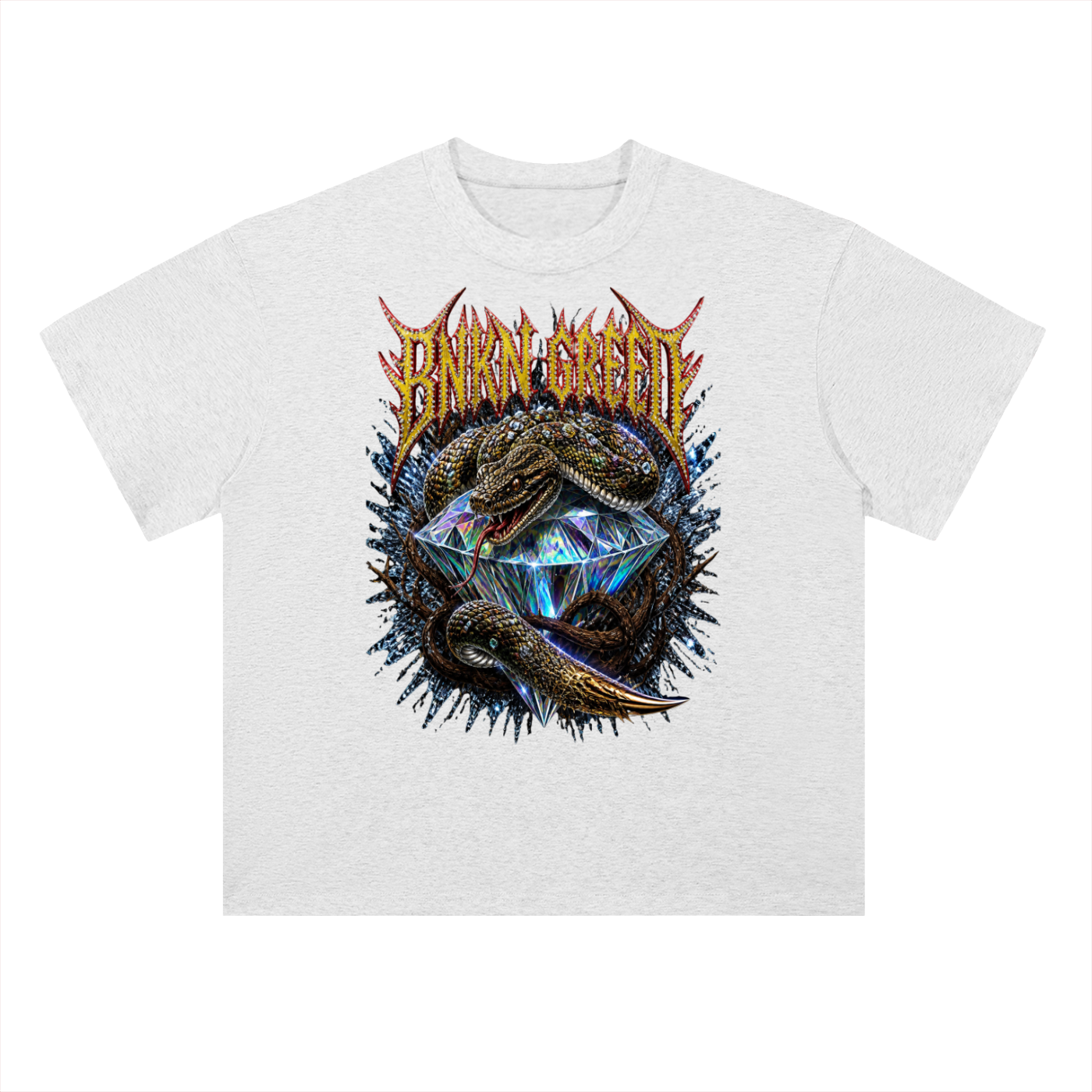 Heavyweight Drop Shoulder Cotton T-Shirt