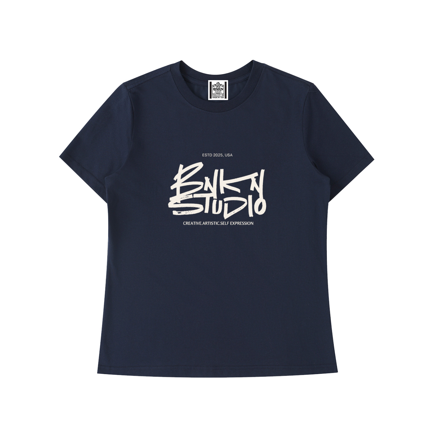 BNKN STUDIO Essential Standard Shoulder T-Shirt