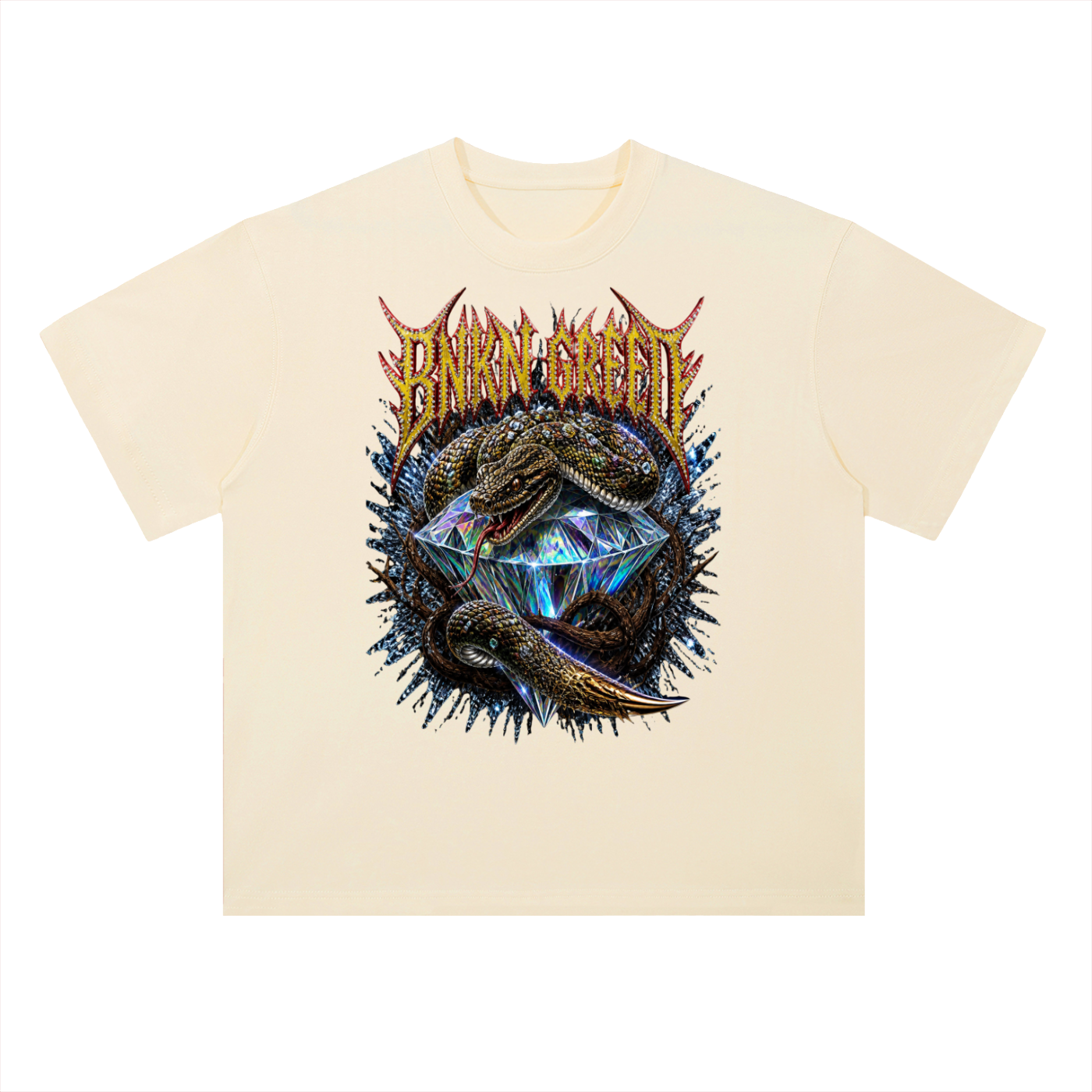 Heavyweight Drop Shoulder Cotton T-Shirt
