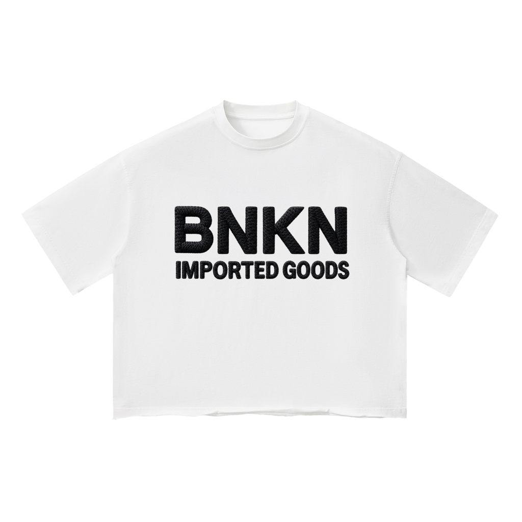 BNKN ITS MORE FUN IN THE PHILIPPINES Unisex Vintage Wash Boxy T-Shirt