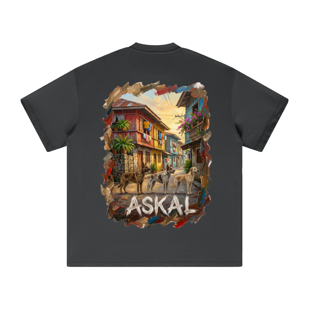 BNKN ASKAL BIG LOGO FRONT Heavyweight Earth Tone T-Shirt