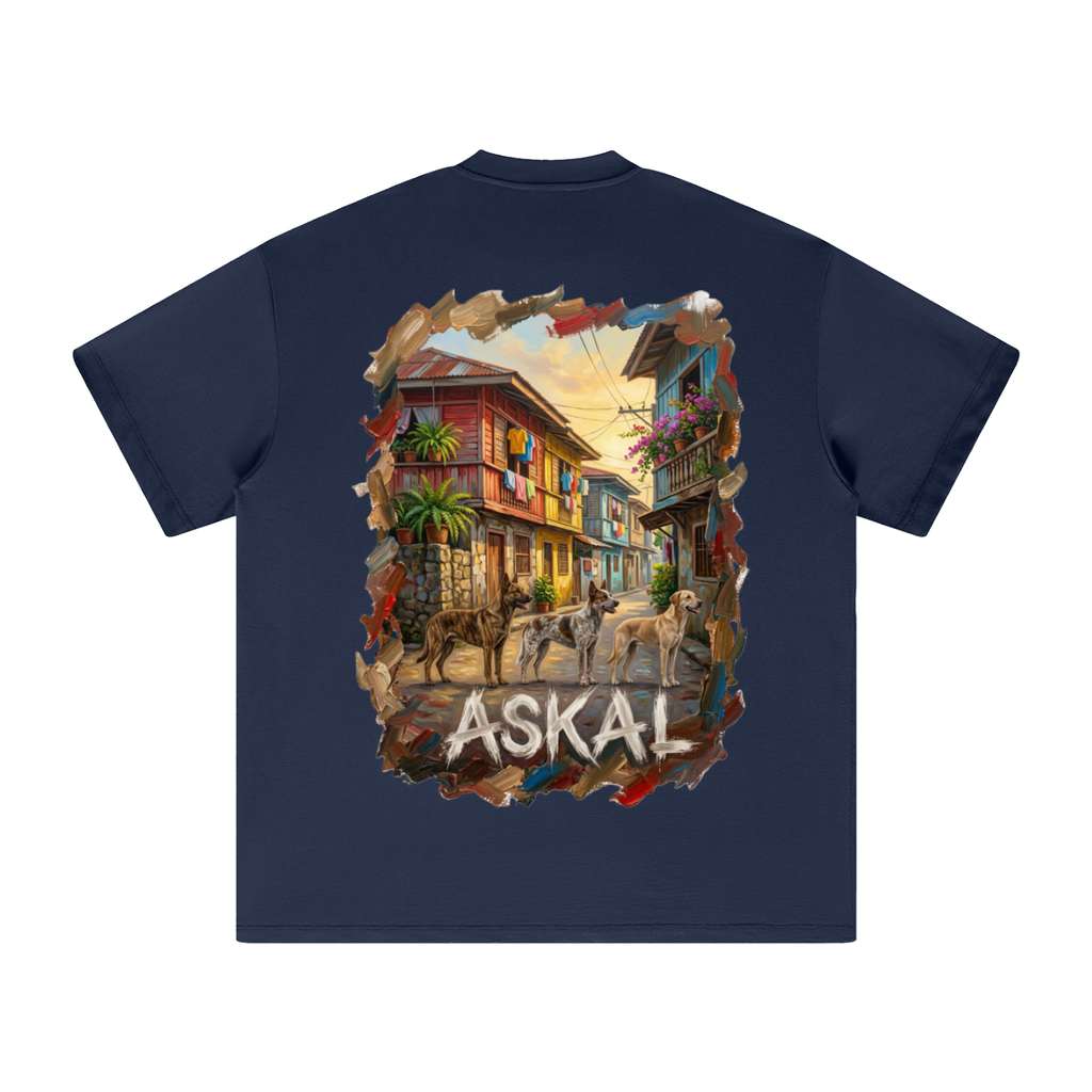 BNKN ASKAL BIG LOGO FRONT Heavyweight Earth Tone T-Shirt