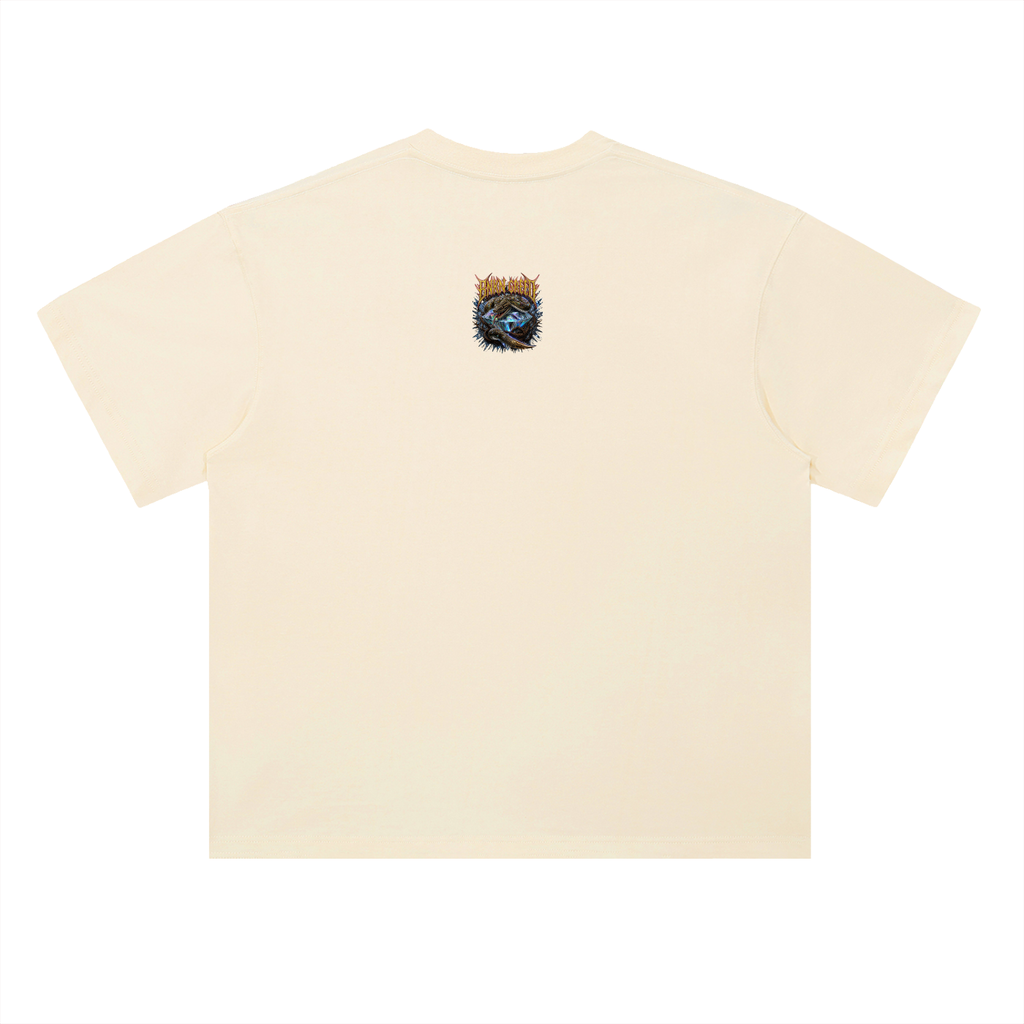 Heavyweight Drop Shoulder Cotton T-Shirt