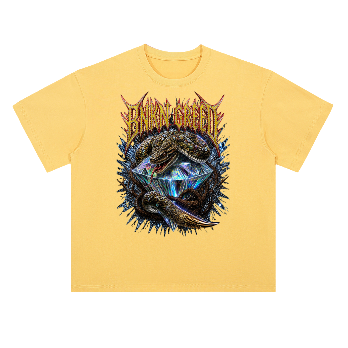 Heavyweight Drop Shoulder Cotton T-Shirt