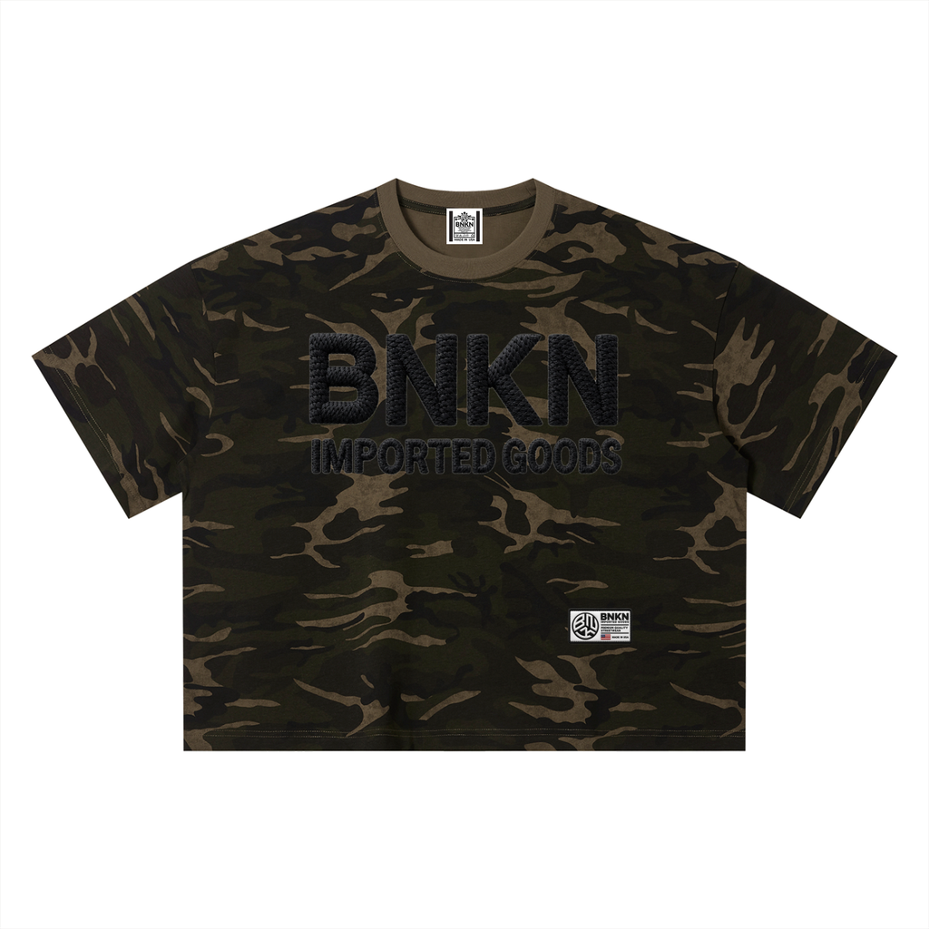 BNKN CAMO Unisex Camo Boxy T-Shirt