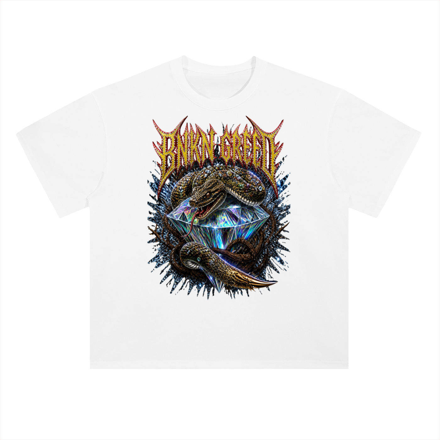 Heavyweight Drop Shoulder Cotton T-Shirt