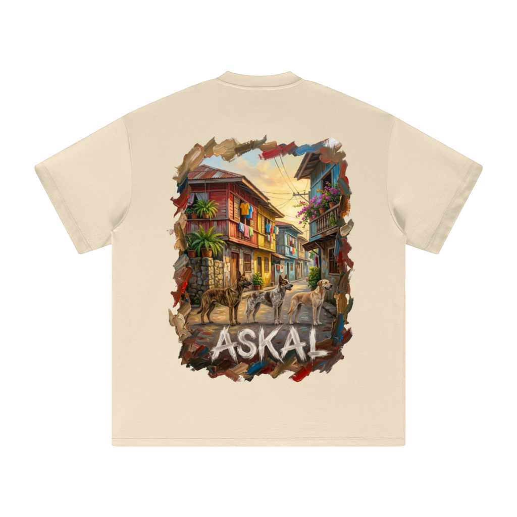 BNKN ASKAL BIG LOGO FRONT Heavyweight Earth Tone T-Shirt