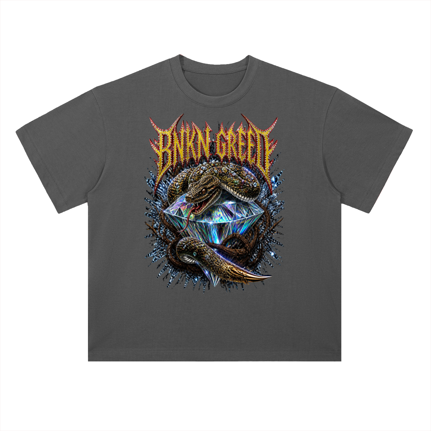 Heavyweight Drop Shoulder Cotton T-Shirt