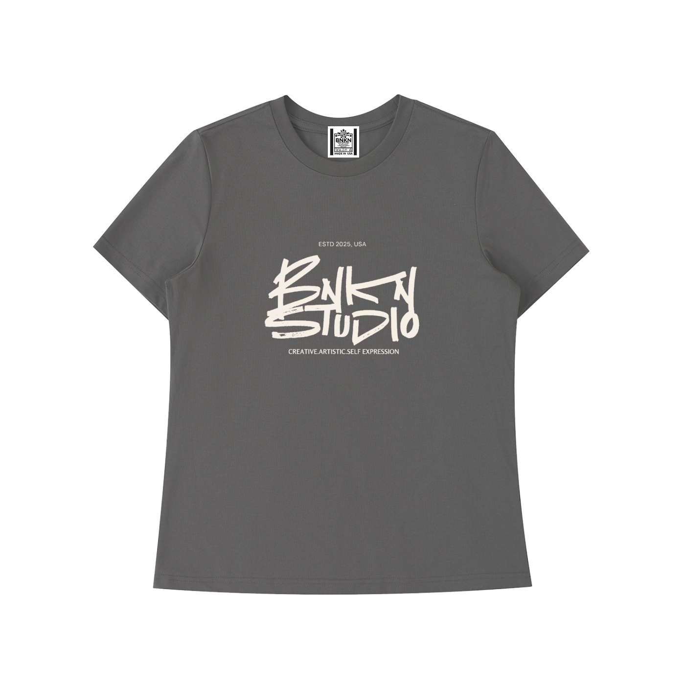 BNKN STUDIO Essential Standard Shoulder T-Shirt