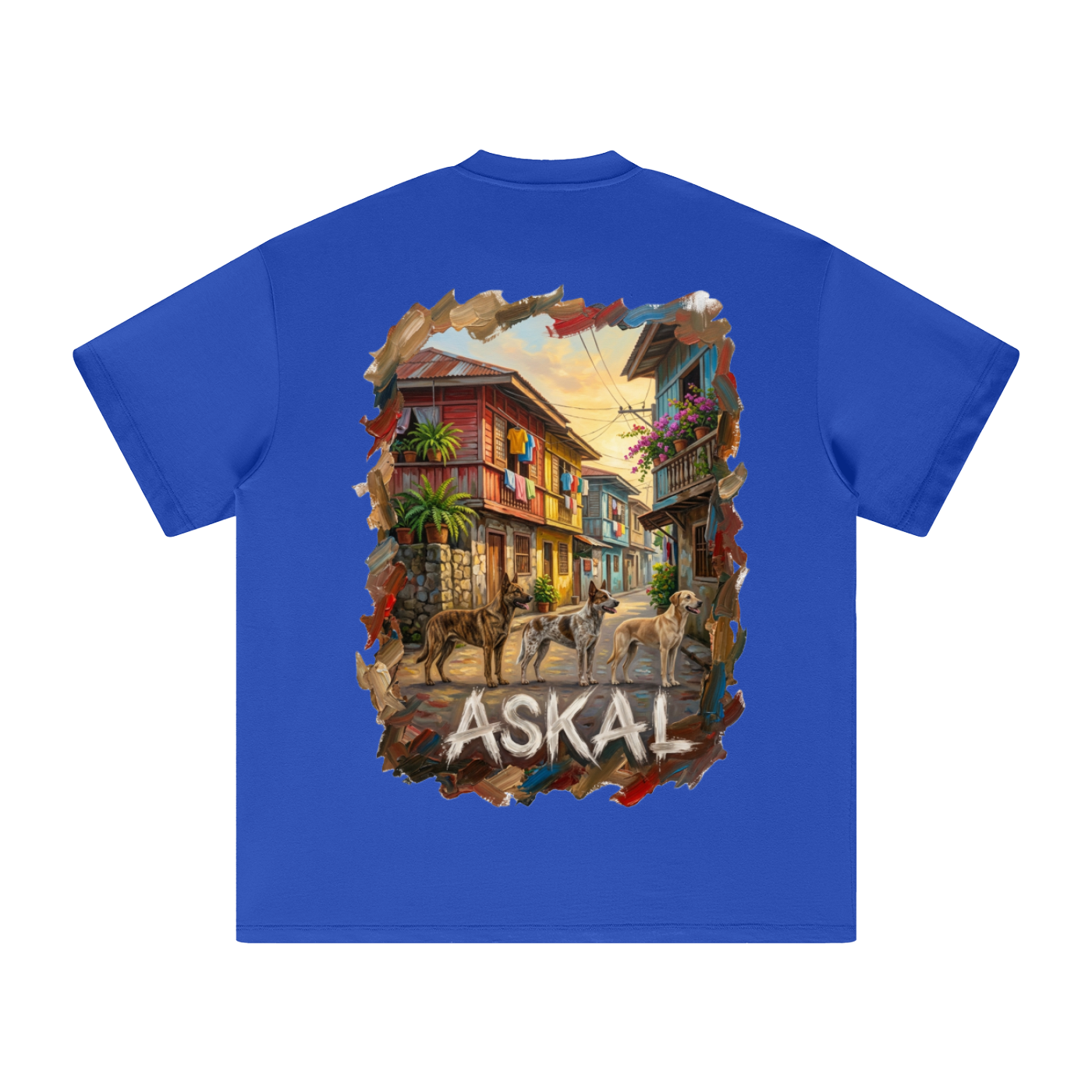 BNKN ASKAL BIG LOGO FRONT Heavyweight Earth Tone T-Shirt