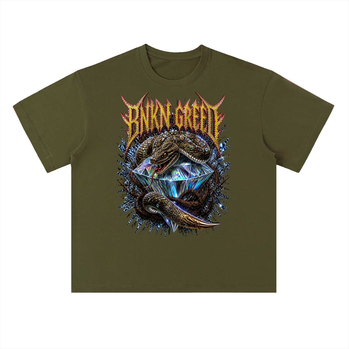 Heavyweight Drop Shoulder Cotton T-Shirt