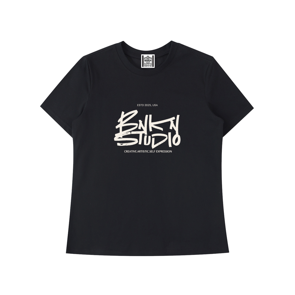 BNKN STUDIO Essential Standard Shoulder T-Shirt