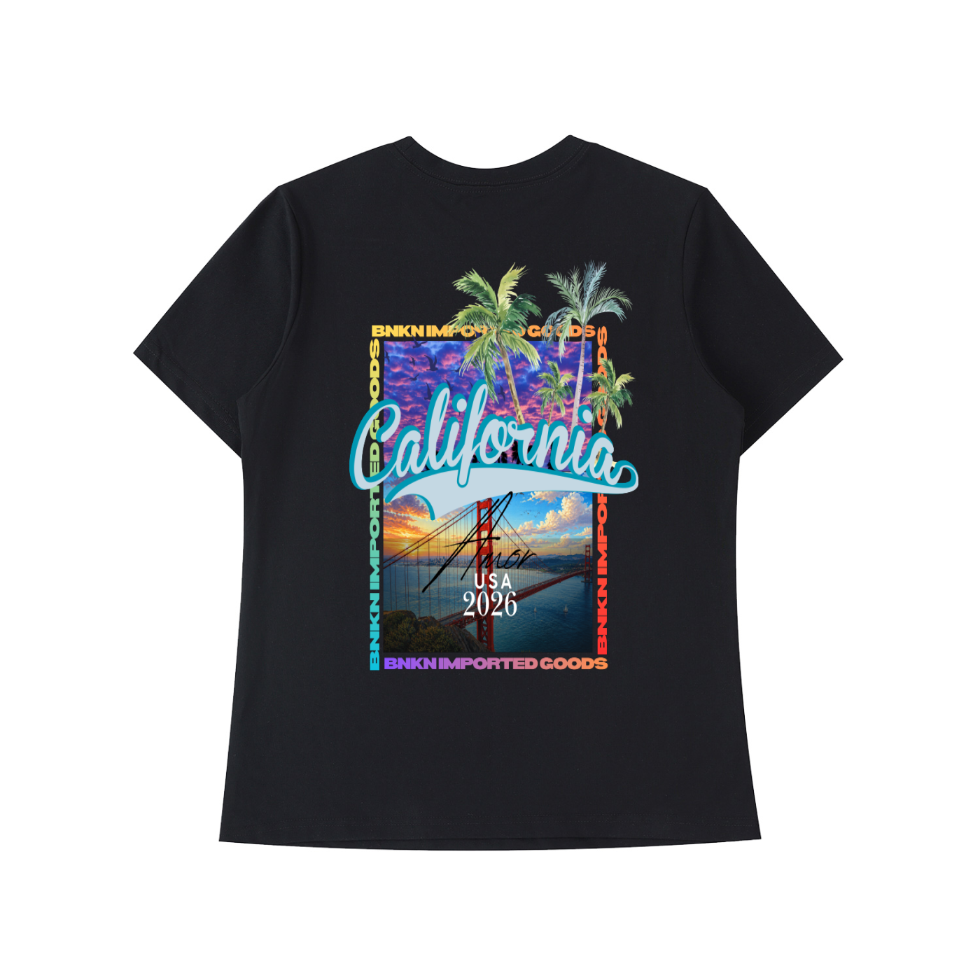 BNKN STUDIO Essential Standard Shoulder T-Shirt