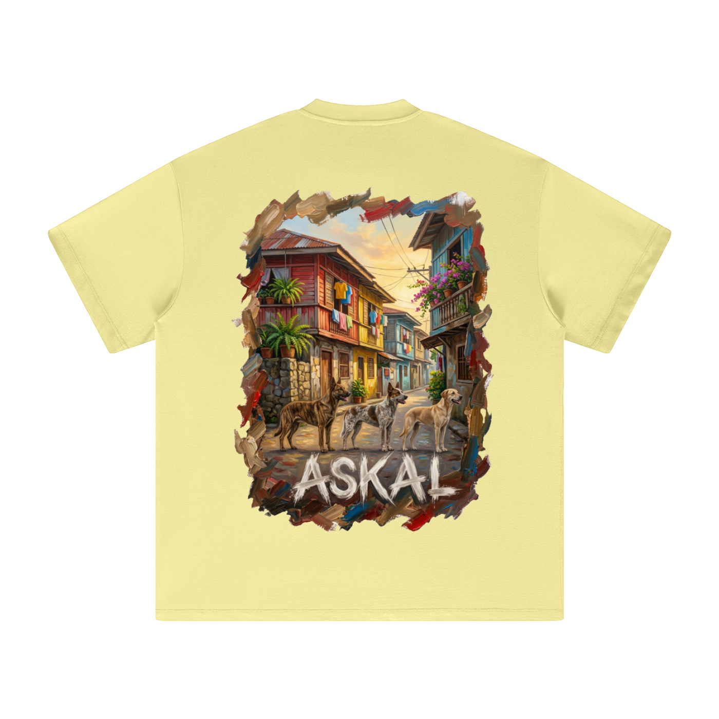 BNKN ASKAL BIG LOGO FRONT Heavyweight Earth Tone T-Shirt