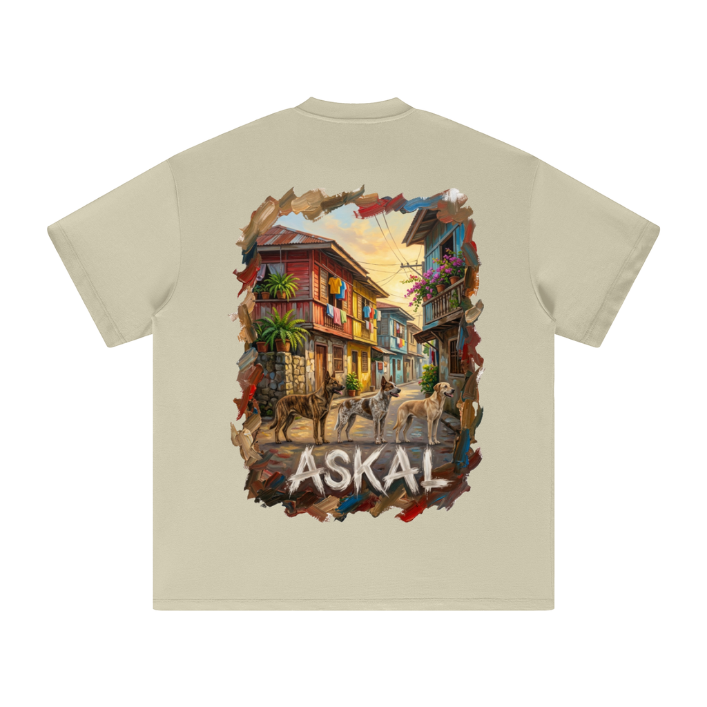 BNKN ASKAL BIG LOGO FRONT Heavyweight Earth Tone T-Shirt